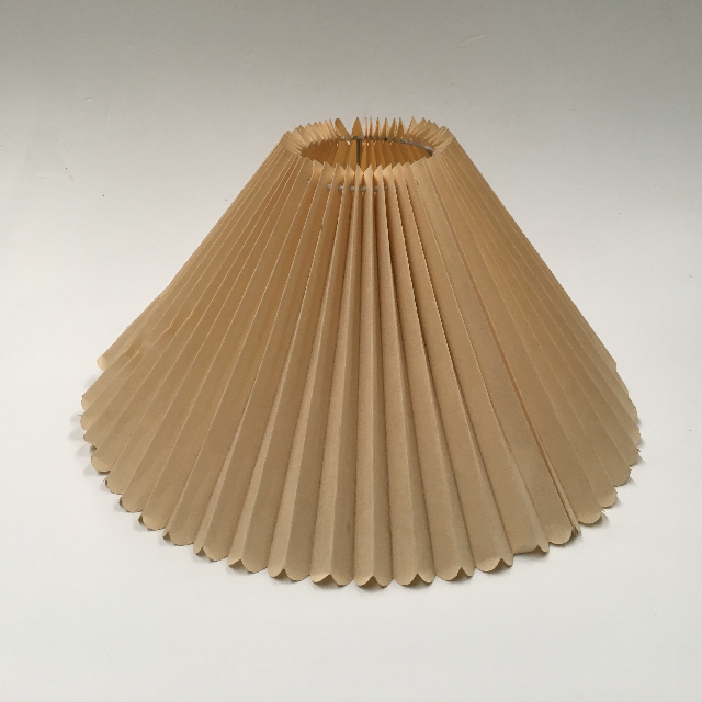 LAMPSHADE, Cone (Medium) - Pleated Paper